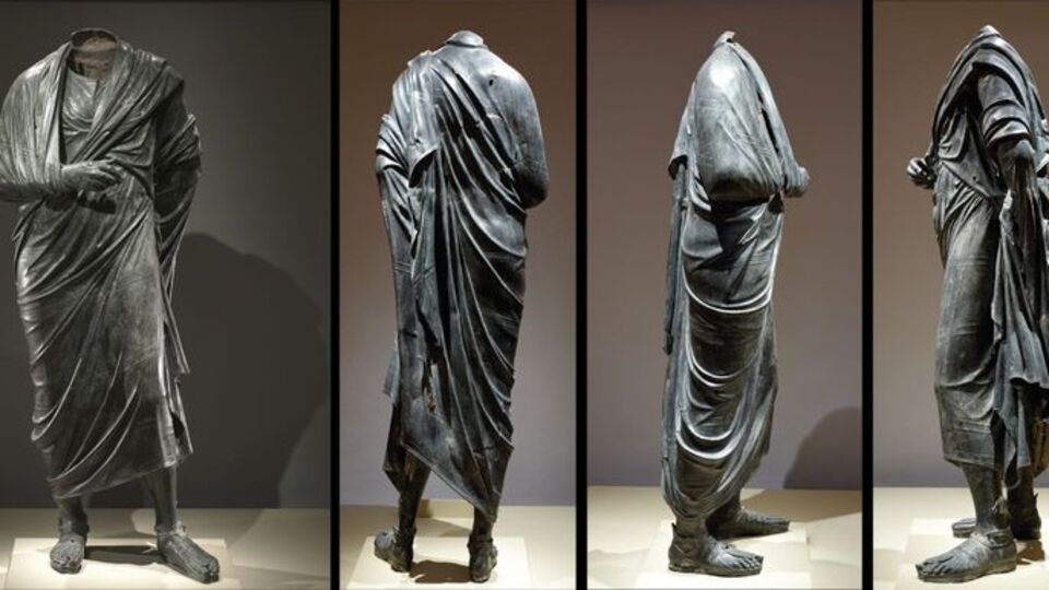 Marcus Aurelius heykeli Türkiye'ye teslim edildi