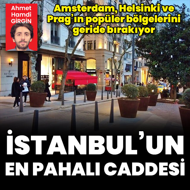 İstanbul'un en pahalı caddesi