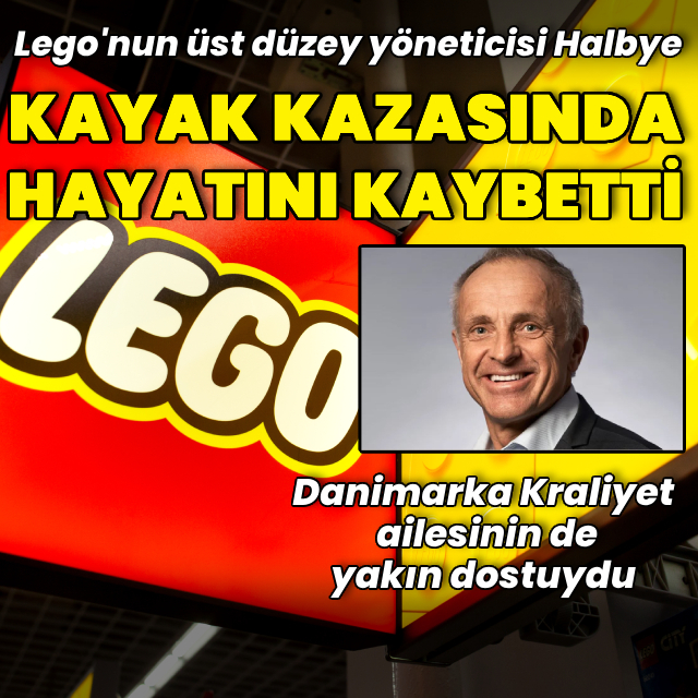Lego'nun üst düzey yöneticisi kayak kazasında öldü