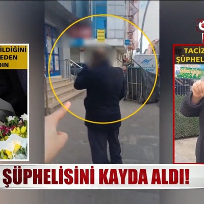 Taciz şüphelisini rezil etti!