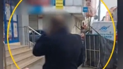 Taciz şüphelisini rezil etti!