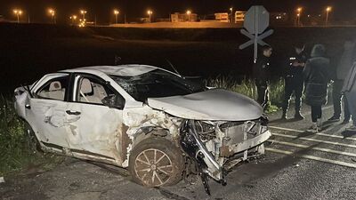 Otomobil şarampole devrildi: 1 ölü, 3 yaralı