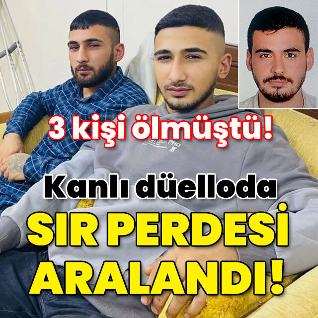 3 kişi ölmüştü! Kanlı düelloda sır perdesi aralandı!