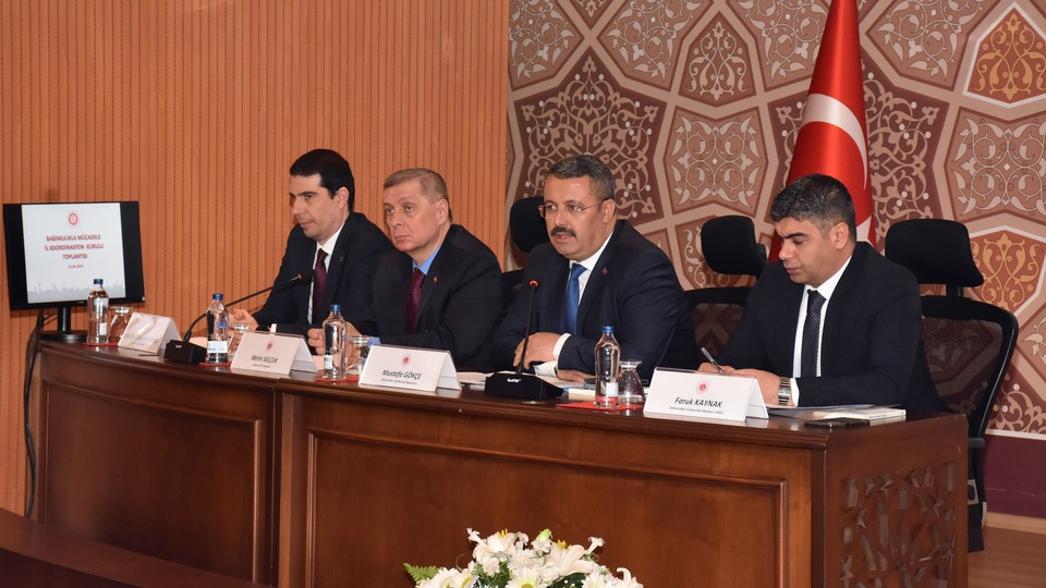 Bağımlılıkla Mücadele Kurulu toplandı