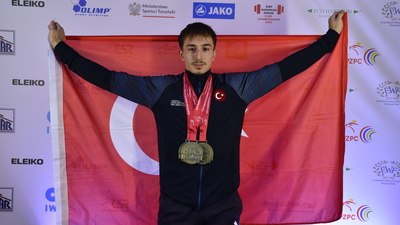 Yusuf Fehmi Genç altın madalyayı rekorla aldı!