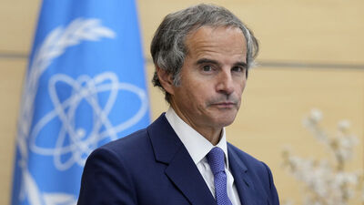 UAEA Başkanı İran'a vardı