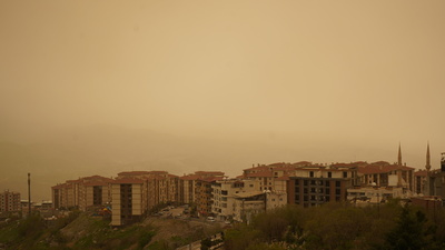 Sıcaklıklar artarken, toz taşınımı etkili olacak
