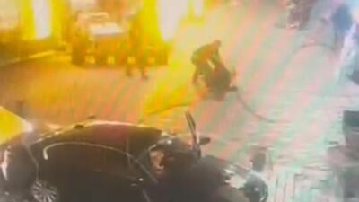 Derbi için Taksim'e geldi! Sürücüyü bıçakladı!