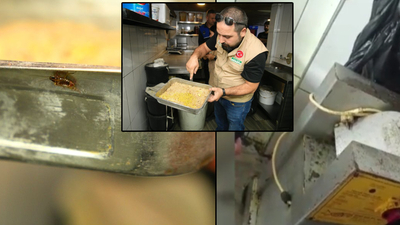 Tatlıcıda mide bulandıran görüntü