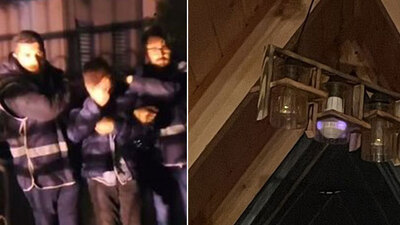 Bungalovdaki gizli kamera görüntüsü cep telefonunda!