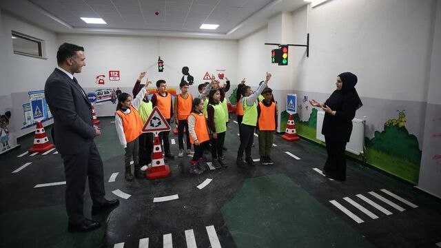 Muş'ta 3 bin öğrenciye "trafik sınıfı"nda eğitim