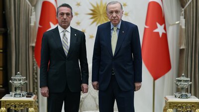 Cumhurbaşkanı Erdoğan, Ali Koç'u kabul etti