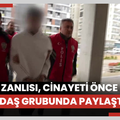 Öldürülen 15 yaşındaki Gülden'in katil zanlısı, cinayeti günler öncesinden arkadaş grubunda paylaştı