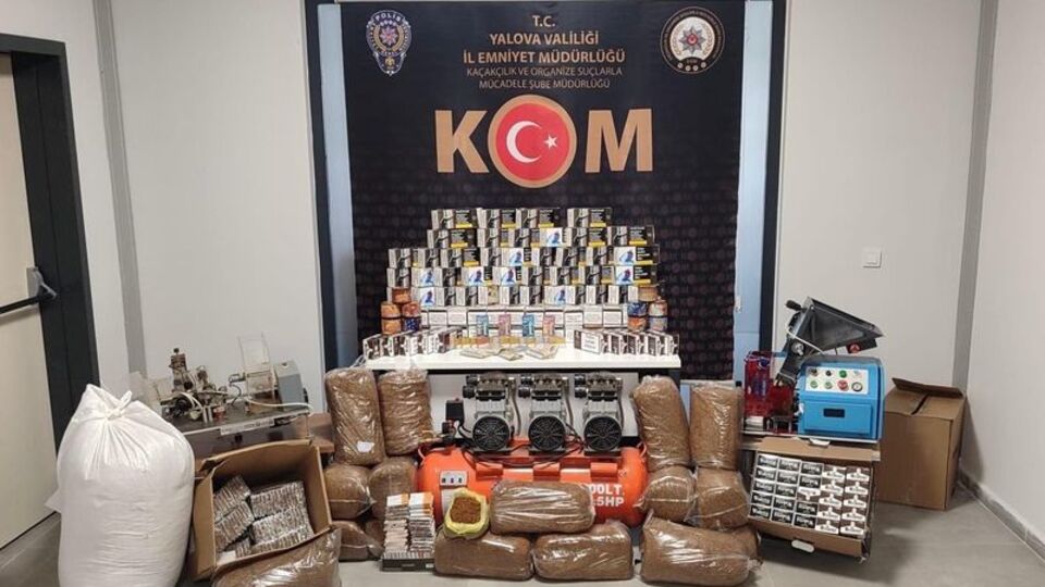 Kaçak tütün operasyonu: 8 gözaltı