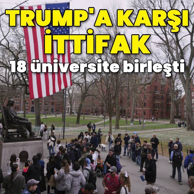Üniversiteler Donald Trump'a karşı birleşiyor