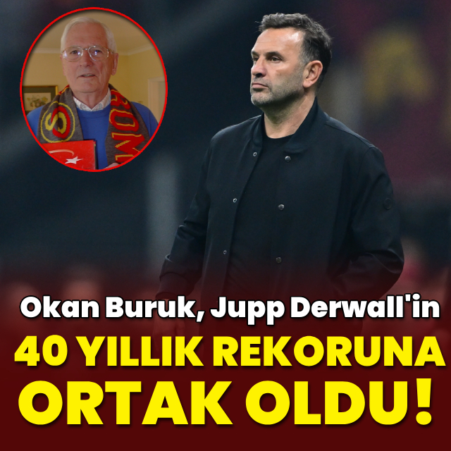 Okan Buruk, Derwall'in rekoruna ortak oldu!