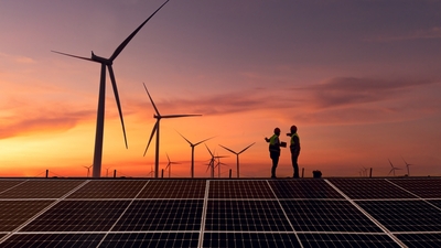 Türkiye'nin elektrik üretiminde güneş ve rüzgar ilk kez başrolde