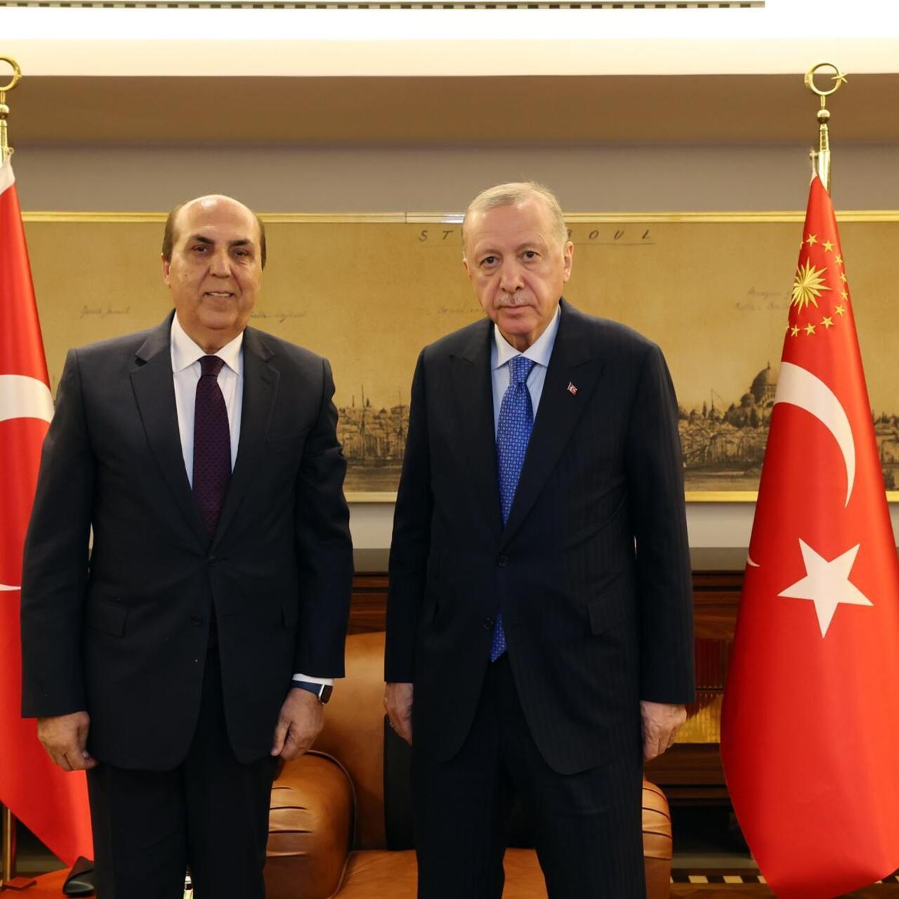 Prof. Ayaydın Cumhurbaşkanı Erdoğan'la görüştü