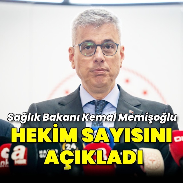 Hekim sayısını açıkladı