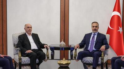 Bakan Fidan Hamas heyetiyle görüştü
