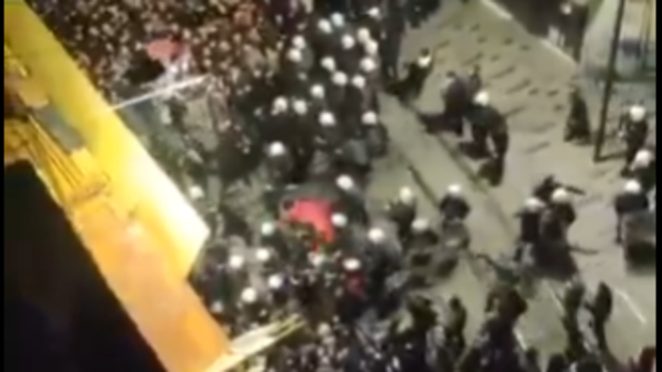 Taksim'e yürüyüşe polis izin vermedi