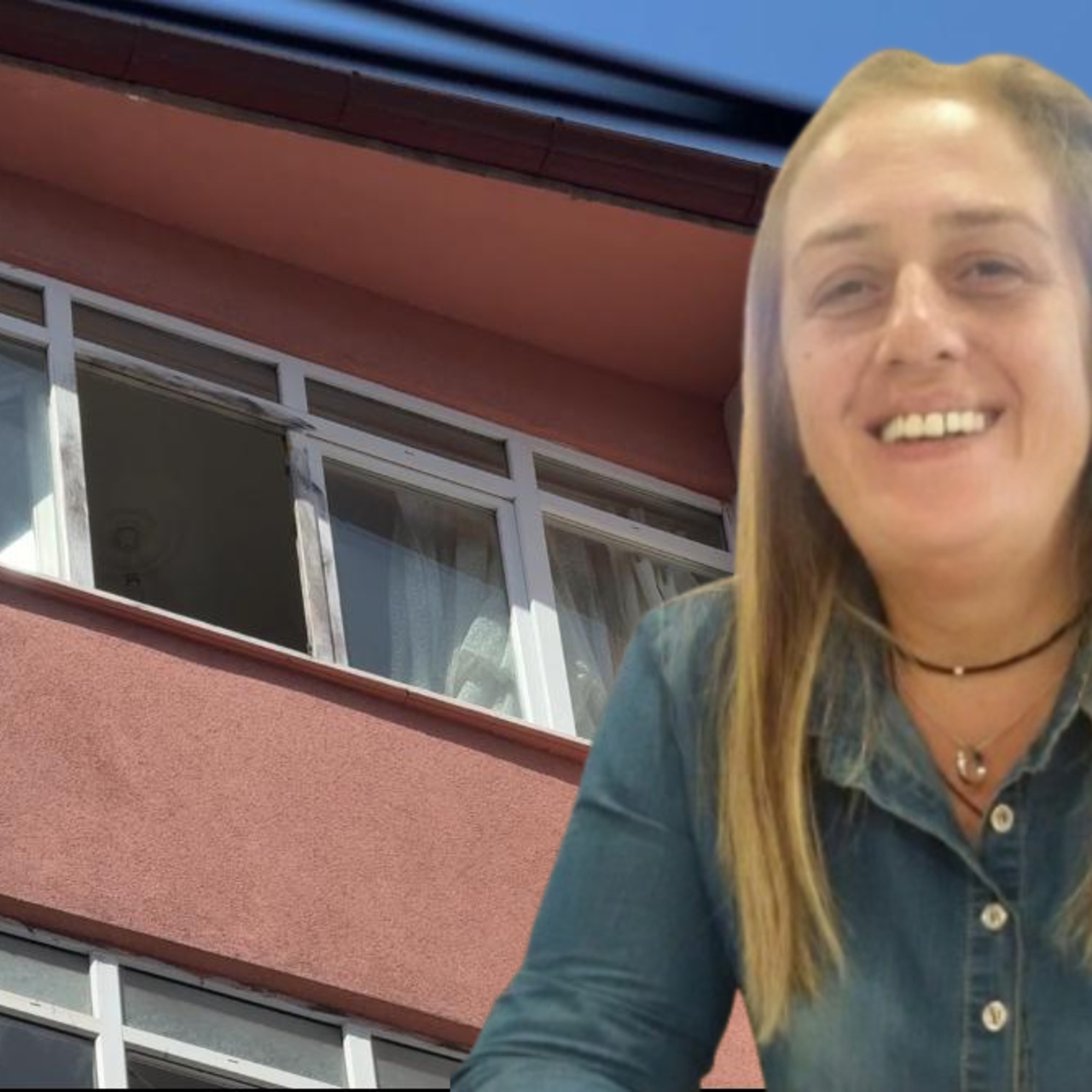 7.katta facia! Pencereden düştü!