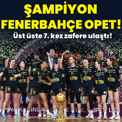 Kadınlar Basketbol Süper Ligi'nde şampiyon Fenerbahçe!