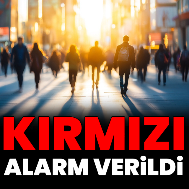 Kırmızı alarm verildi