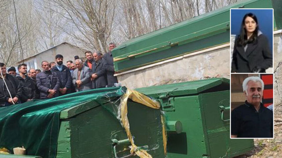 Kahreden haber! Baba ile 2 kızı yan yana defnedildi!