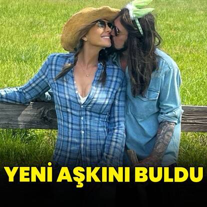 Yeni aşkını buldu