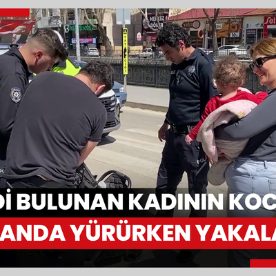 Evinde cesedi bulunan hamile kadının kocası, şehir meydanında yürürken yakalandı