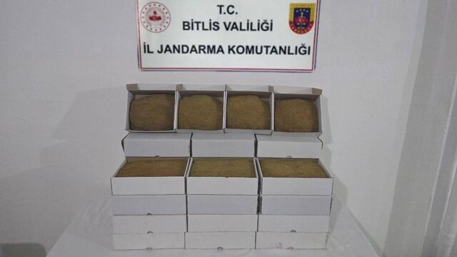 35 kilogram tütün ele geçirildi