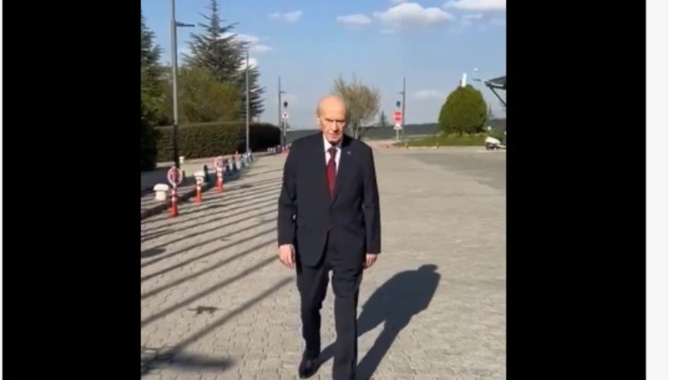Bahçeli'den yeni görüntü