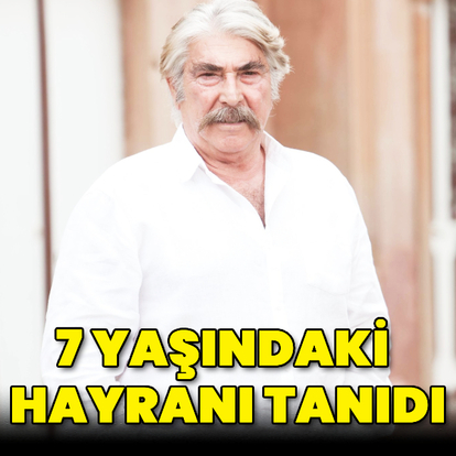 7 yaşındaki hayranı tanıdı