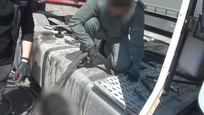 801,5 kg metamfetamin ele geçirildi