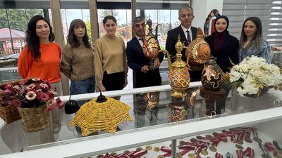 Giresun'da özel bireylere el sanatları kursu