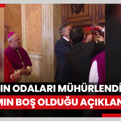 Vatikan'da Papa'nın odaları mühürlendi ve makamın boş olduğu açıklandı