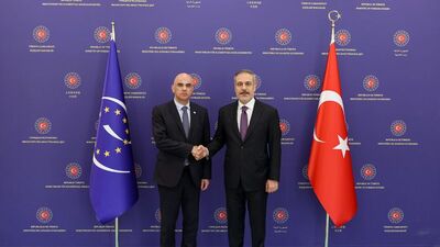 Bakan Fidan Avrupa Konseyi Genel Sekreteri ile görüştü