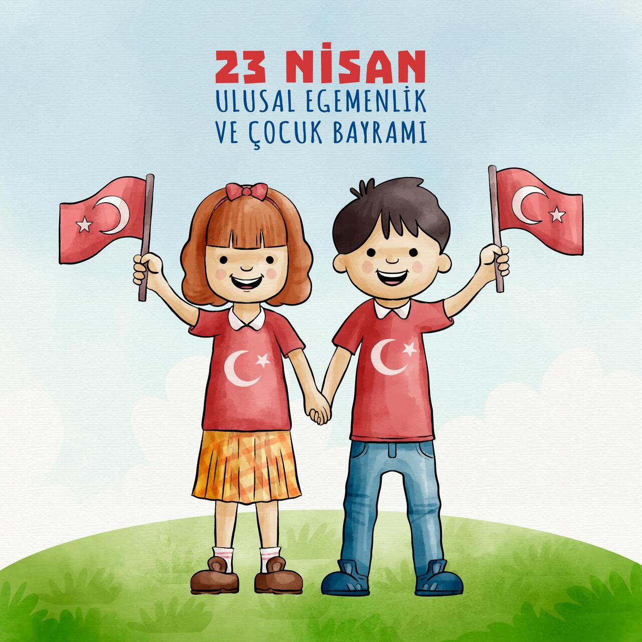 '23 Nisan kutlu olsun' mesajları!