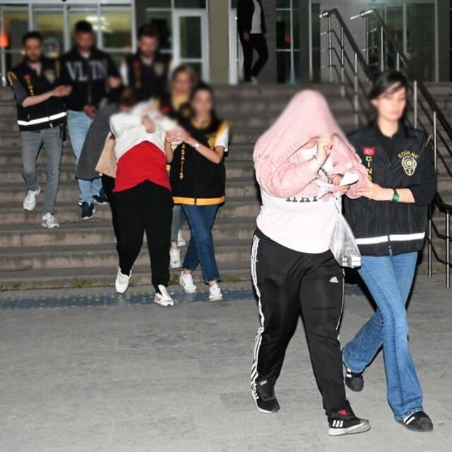 Edirne'de fuhuş operasyonu: 4 tutuklama
