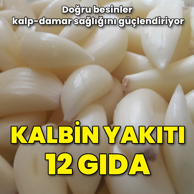 Kalbin yakıtı 12 süper gıda