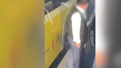 İETT şoförü bıçakla tehdit etti