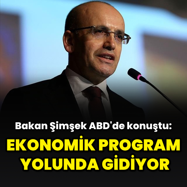 "Program yolunda gidiyor"