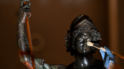 Zeugma'nın 2 bin yıllık 'Mars heykeli'