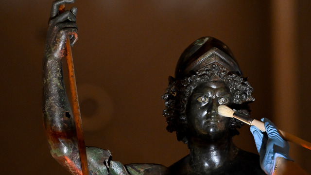 Zeugma'nın 2 bin yıllık 'Mars heykeli'