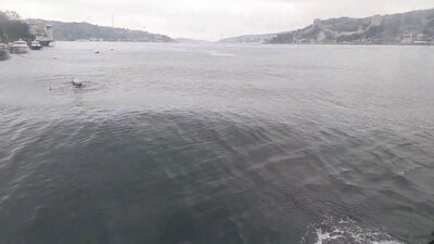 6.2'nin ardından Marmara'da mini tsunami! O anlar kamerada!