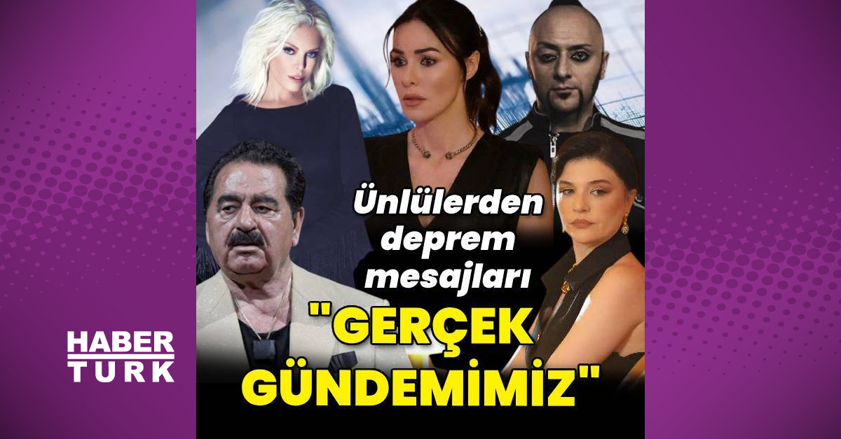 İstanbul Depremi: Ünlü İsimlerden Geçmiş Olsun Mesajları ve Endişe Yorumları