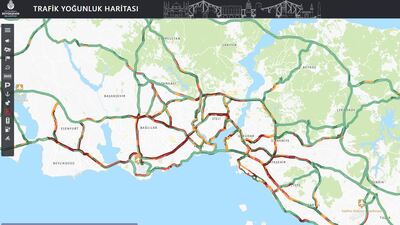 İstanbul'da 6.2'lik depremin ardından trafik yoğunluğu!