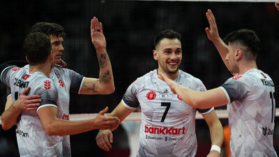 Ziraat Bankkart finalde 1-0 öne geçti!