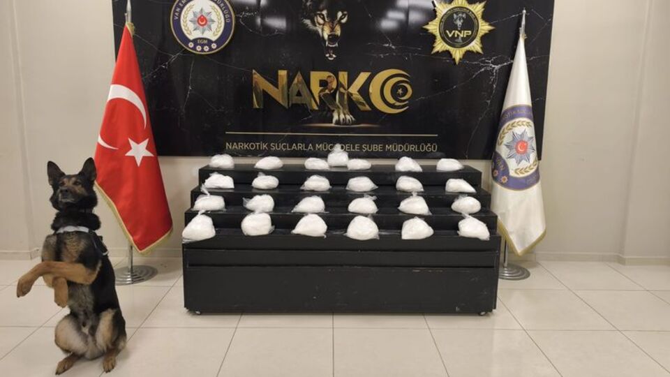 25 kilo 200 gram uyuşturucu ele geçirildi